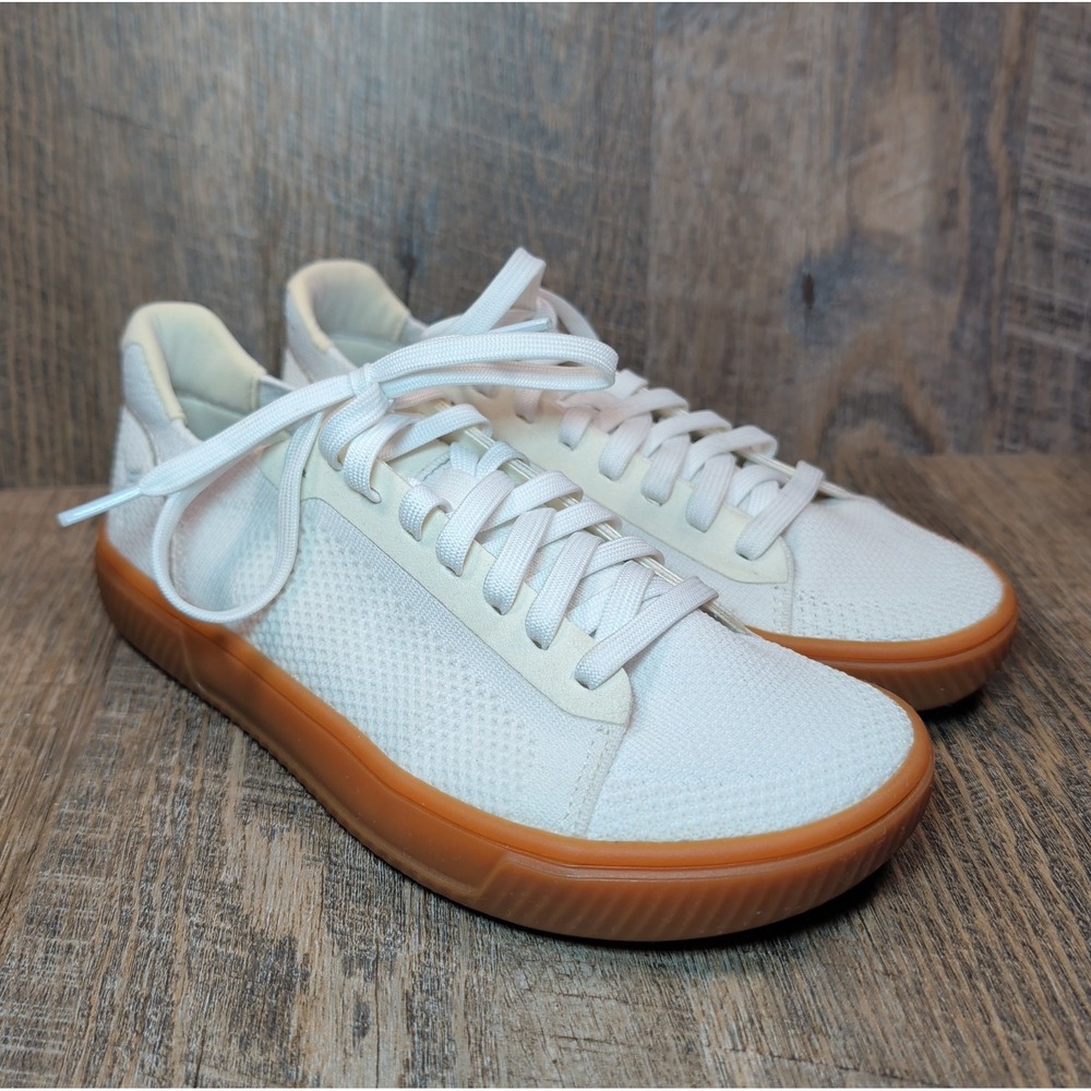 Flux Footwear Adapt Trainer White Womens Size 7.5 Mens 6 Athletic Knit Sneakers